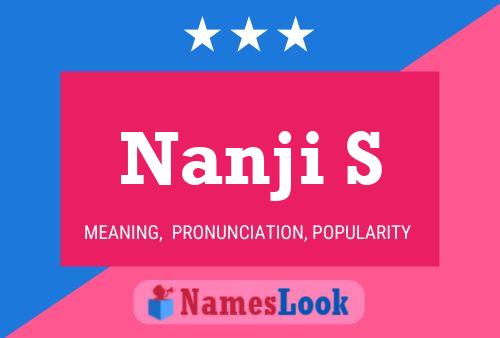 ملصق اسم Nanji S