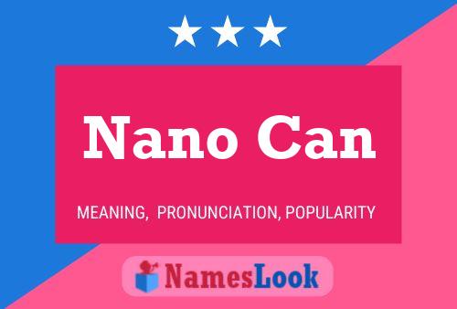 ملصق اسم Nano Can