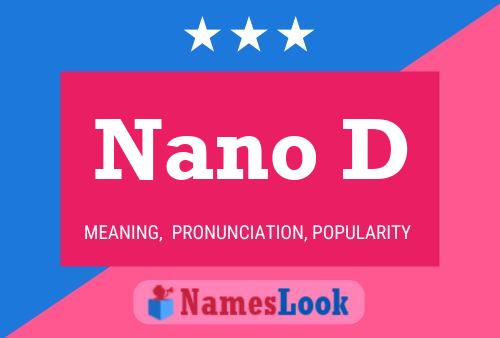 ملصق اسم Nano D