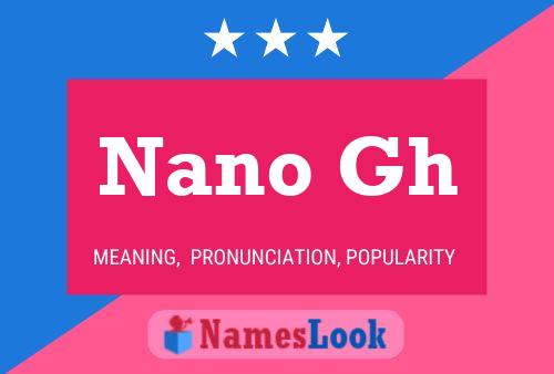 ملصق اسم Nano Gh