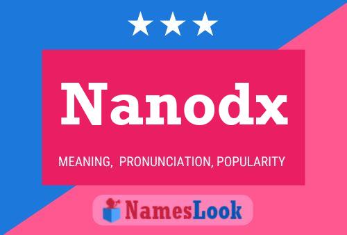 ملصق اسم Nanodx