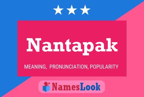 ملصق اسم Nantapak