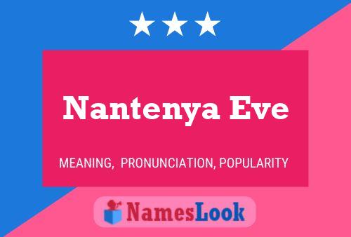 ملصق اسم Nantenya Eve