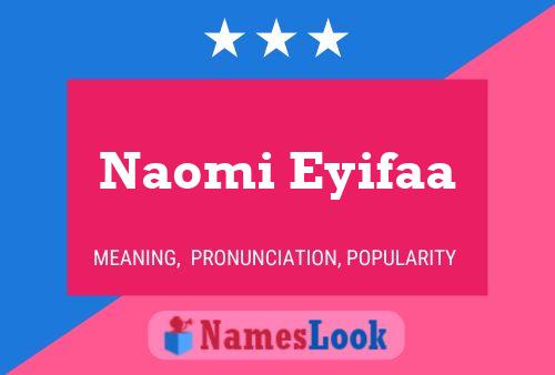 ملصق اسم Naomi Eyifaa