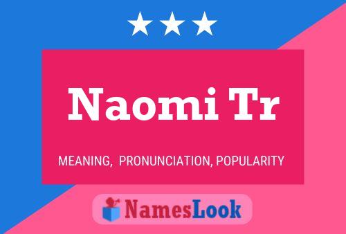 ملصق اسم Naomi Tr