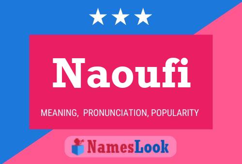 ملصق اسم Naoufi