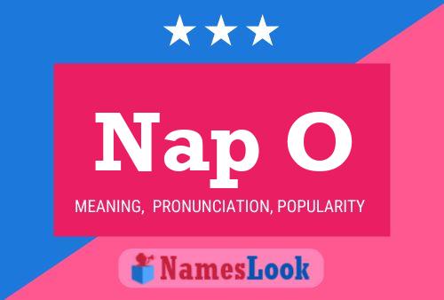 ملصق اسم Nap O