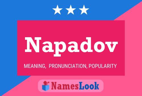 ملصق اسم Napadov