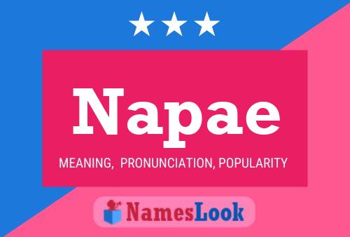 ملصق اسم Napae