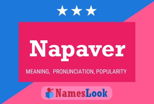 ملصق اسم Napaver