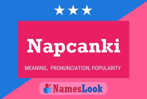 ملصق اسم Napcanki