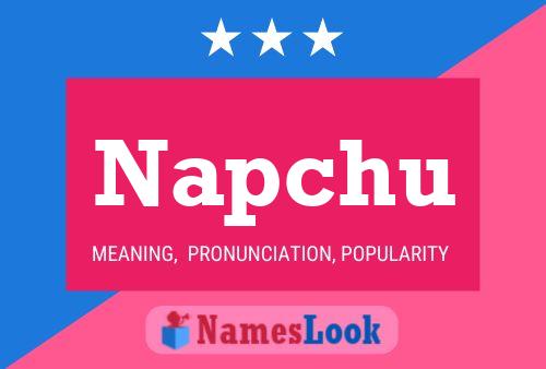 ملصق اسم Napchu