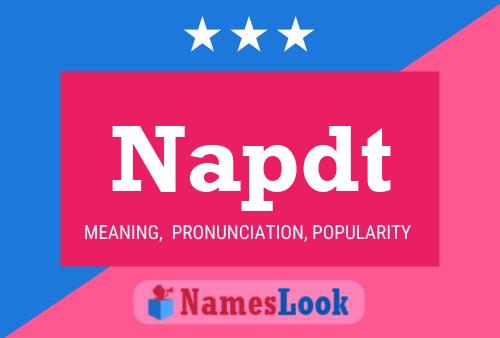 ملصق اسم Napdt