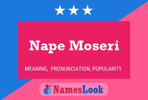 ملصق اسم Nape Moseri