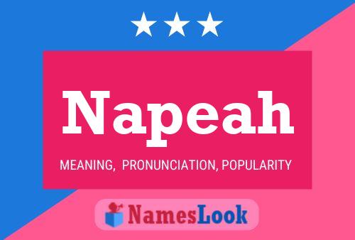 ملصق اسم Napeah