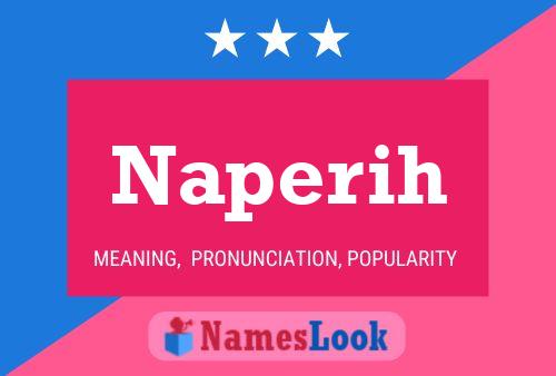 ملصق اسم Naperih