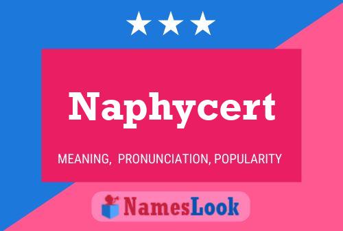 ملصق اسم Naphycert