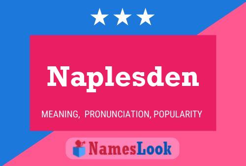 ملصق اسم Naplesden