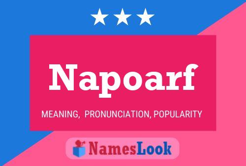 ملصق اسم Napoarf