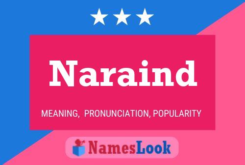 ملصق اسم Naraind