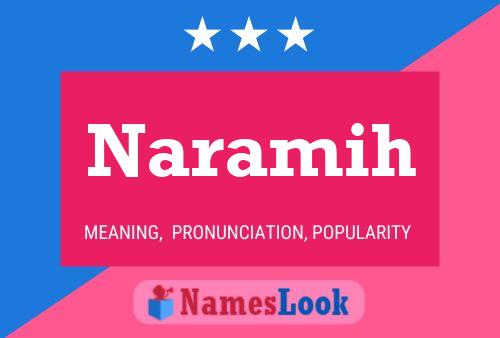 ملصق اسم Naramih