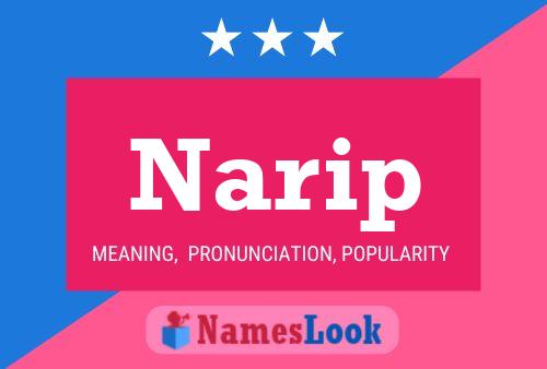 ملصق اسم Narip