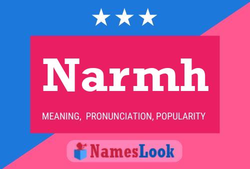 ملصق اسم Narmh