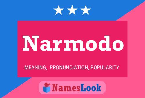 ملصق اسم Narmodo