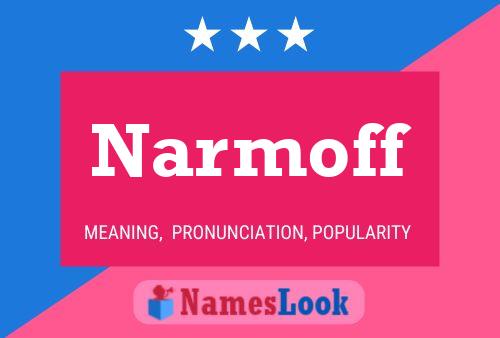 ملصق اسم Narmoff