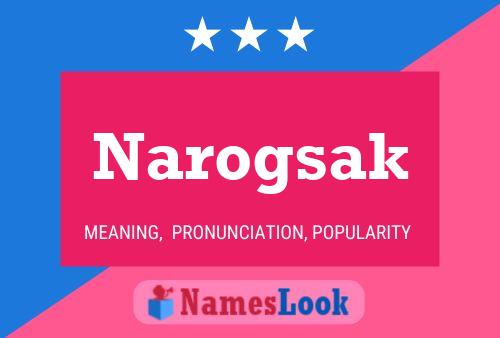 ملصق اسم Narogsak