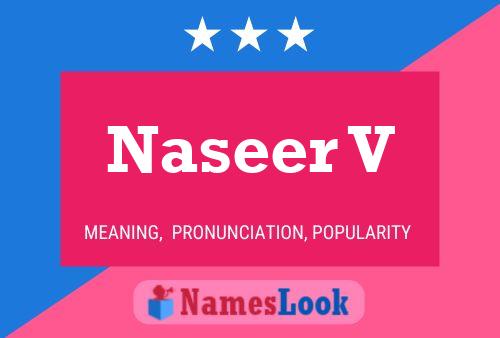 ملصق اسم Naseer V