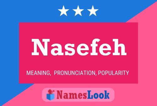 ملصق اسم Nasefeh