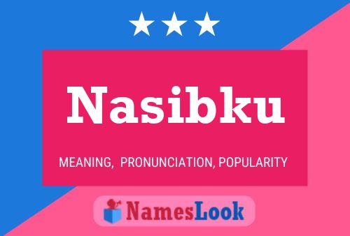 ملصق اسم Nasibku