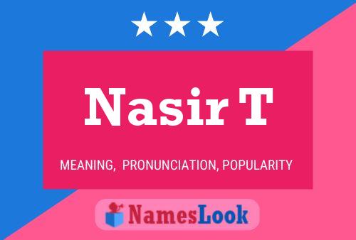 ملصق اسم Nasir T