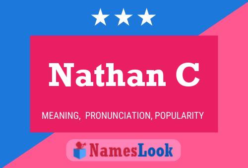 ملصق اسم Nathan C