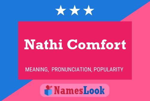 ملصق اسم Nathi Comfort