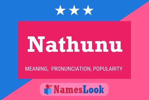 ملصق اسم Nathunu