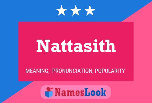 ملصق اسم Nattasith