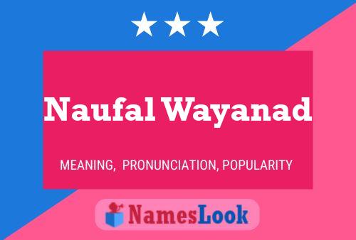 ملصق اسم Naufal Wayanad