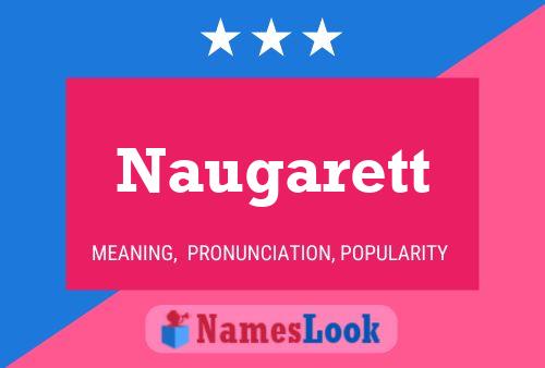 ملصق اسم Naugarett