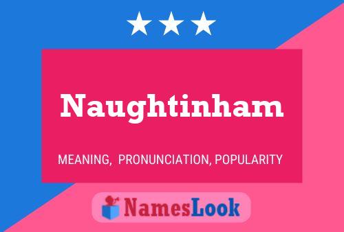 ملصق اسم Naughtinham