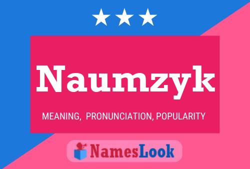 ملصق اسم Naumzyk