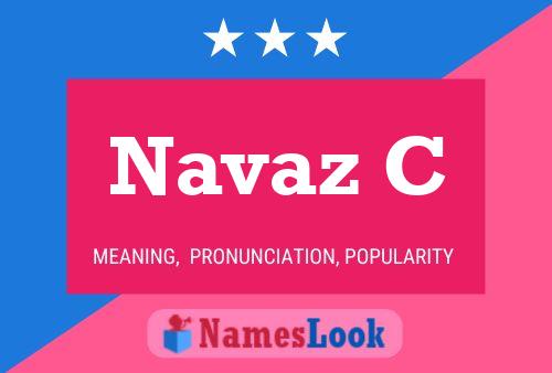 ملصق اسم Navaz C