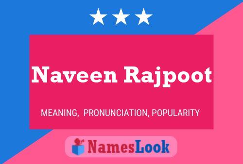 ملصق اسم Naveen Rajpoot