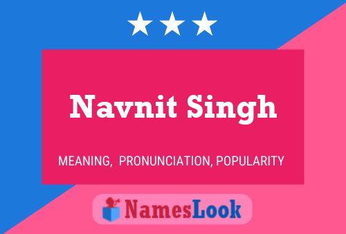 ملصق اسم Navnit Singh