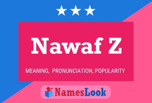 ملصق اسم Nawaf Z