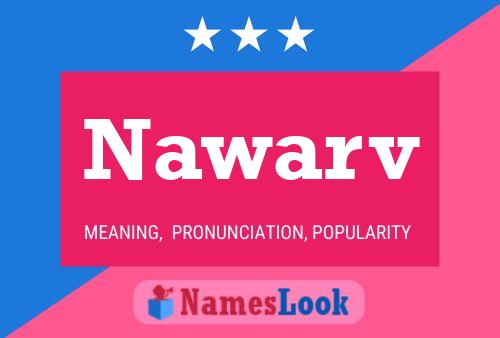 ملصق اسم Nawarv