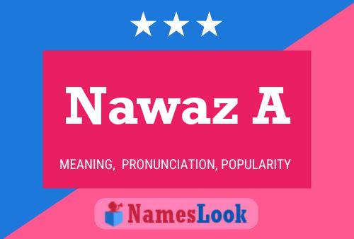 ملصق اسم Nawaz A