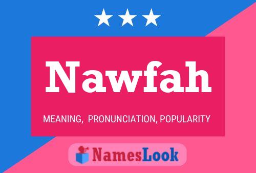 ملصق اسم Nawfah