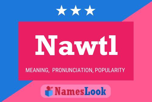 ملصق اسم Nawtl